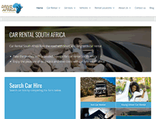 Tablet Screenshot of driveafrica.co.za